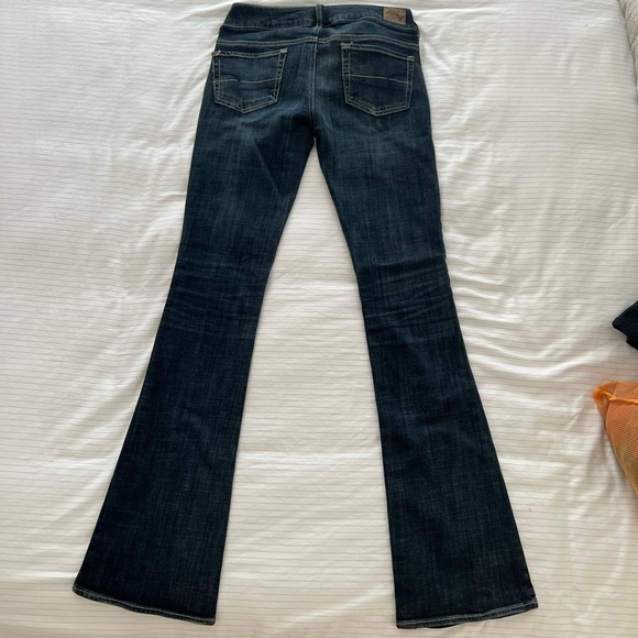 NWOT vintage American Eagle flare leg jeans size 2 - Picture 2 of 6